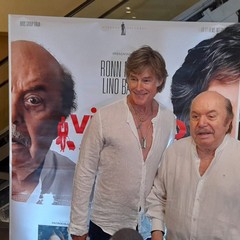 Lino Banfi e Ronn Moss a Bari