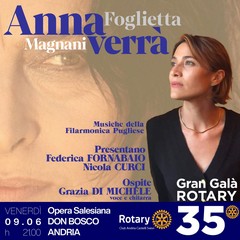 Loc Anna Verr con Anna Foglietta giugno Andria