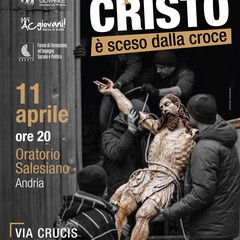 Via Crucis con i giovani nel cortile dell’Oratorio Salesiano