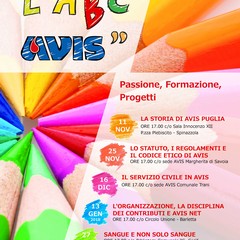 Locandina Forum ABC AVIS provinciale BAT