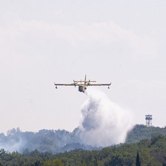 Vasto incendio sulla Murgia