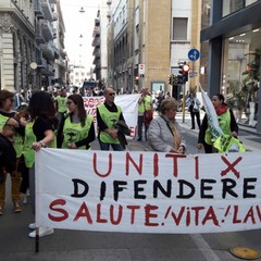 A Bari con l'iniziativa per dire No alla realizzazione di un inceneritore