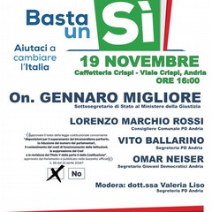 manifestazione per il referendum