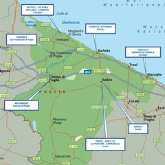 mappa criminalità del  nord barese