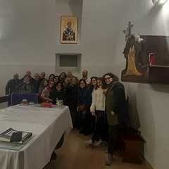 San Nicola di Myra realizzata dall'artista andriese Giuseppe Marzano