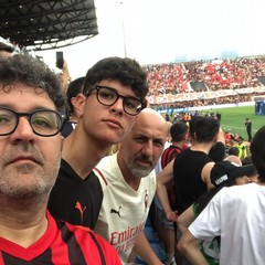 Anche da Andria a Reggio Emilia per festeggiare il Milan