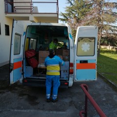 nuovo carico di viveri e medicinali in partenza da Andria