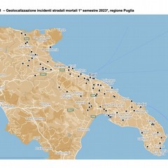 Incidenti stradali in Puglia