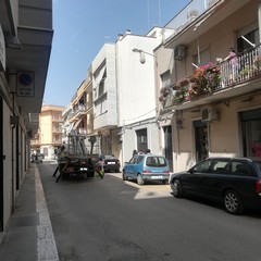 Interventi per colmatura buche e riparazione lampioni pubblica illuminazione