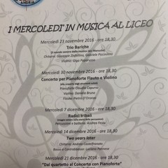 concerti organizzati dall’Accademia Musicale Federiciana