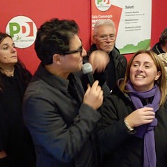 Scambio di auguri natalizi alla sede cittadina del Partito Democratico