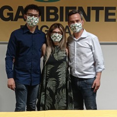 nella foto da sinistra Ronzulli Salzedo e Ciafani presidente nazionale Legambiente