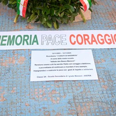 Omaggio ai caduti di Nassiriya