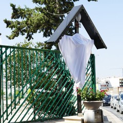 Riconsegnato alla città il  Cristo deturpato