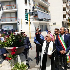 Riconsegnato alla città il  Cristo deturpato