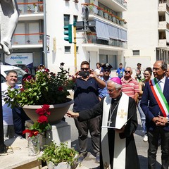 Riconsegnato alla città il  Cristo deturpato