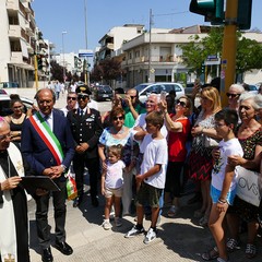 Riconsegnato alla città il  Cristo deturpato