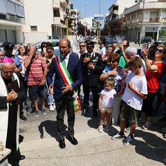 Riconsegnato alla città il  Cristo deturpato