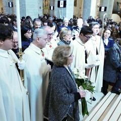 La Cattedrale di Andria gremita di fedeli per venerare la Madonna