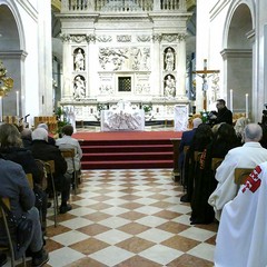 Pellegrinaggio a Loreto del Vescovo Mons. Luigi Mansi  e dei Cavalieri dell’Ordine del Santo Sepolcro di Gerusalemme di Andria