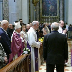 Pellegrinaggio a Loreto del Vescovo Mons. Luigi Mansi  e dei Cavalieri dell’Ordine del Santo Sepolcro di Gerusalemme di Andria