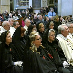 Pellegrinaggio a Loreto del Vescovo Mons. Luigi Mansi  e dei Cavalieri dell’Ordine del Santo Sepolcro di Gerusalemme di Andria