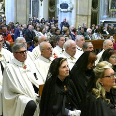 Pellegrinaggio a Loreto del Vescovo Mons. Luigi Mansi  e dei Cavalieri dell’Ordine del Santo Sepolcro di Gerusalemme di Andria