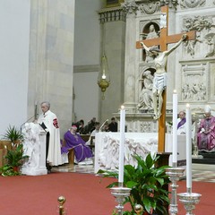 Pellegrinaggio a Loreto del Vescovo Mons. Luigi Mansi  e dei Cavalieri dell’Ordine del Santo Sepolcro di Gerusalemme di Andria