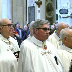 Pellegrinaggio a Loreto del Vescovo Mons. Luigi Mansi  e dei Cavalieri dell’Ordine del Santo Sepolcro di Gerusalemme di Andria