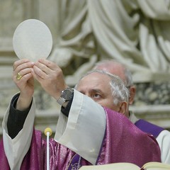 Pellegrinaggio a Loreto del Vescovo Mons. Luigi Mansi  e dei Cavalieri dell’Ordine del Santo Sepolcro di Gerusalemme di Andria