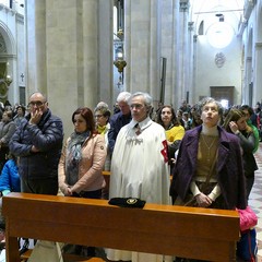 Pellegrinaggio a Loreto del Vescovo Mons. Luigi Mansi  e dei Cavalieri dell’Ordine del Santo Sepolcro di Gerusalemme di Andria