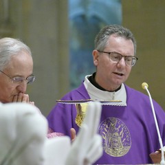 Pellegrinaggio a Loreto del Vescovo Mons. Luigi Mansi  e dei Cavalieri dell’Ordine del Santo Sepolcro di Gerusalemme di Andria