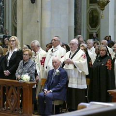 Pellegrinaggio a Loreto del Vescovo Mons. Luigi Mansi  e dei Cavalieri dell’Ordine del Santo Sepolcro di Gerusalemme di Andria