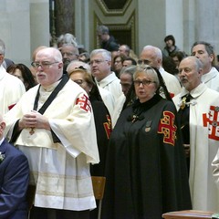 Pellegrinaggio a Loreto del Vescovo Mons. Luigi Mansi  e dei Cavalieri dell’Ordine del Santo Sepolcro di Gerusalemme di Andria