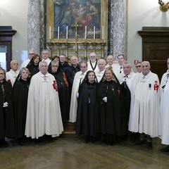 Pellegrinaggio a Loreto del Vescovo Mons. Luigi Mansi  e dei Cavalieri dell’Ordine del Santo Sepolcro di Gerusalemme di Andria