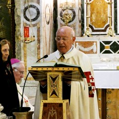 Basilica di Santa Maria dei Miracoli - celebrazione Eucaristica del Vescovo S.E. Mons. Luigi Mansi a conclusione anno sociale  dei Cavalieri dell’O.E.S.S.G.