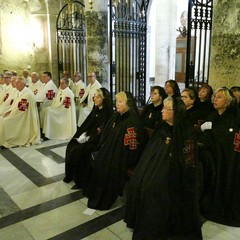 Basilica di Santa Maria dei Miracoli - celebrazione Eucaristica del Vescovo S.E. Mons. Luigi Mansi a conclusione anno sociale  dei Cavalieri dell’O.E.S.S.G.