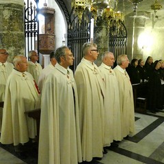 Basilica di Santa Maria dei Miracoli - celebrazione Eucaristica del Vescovo S.E. Mons. Luigi Mansi a conclusione anno sociale  dei Cavalieri dell’O.E.S.S.G.