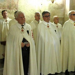 Basilica di Santa Maria dei Miracoli - celebrazione Eucaristica del Vescovo S.E. Mons. Luigi Mansi a conclusione anno sociale  dei Cavalieri dell’O.E.S.S.G.