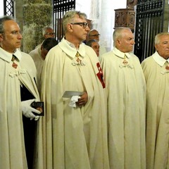 Basilica di Santa Maria dei Miracoli - celebrazione Eucaristica del Vescovo S.E. Mons. Luigi Mansi a conclusione anno sociale  dei Cavalieri dell’O.E.S.S.G.