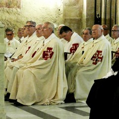 Basilica di Santa Maria dei Miracoli - celebrazione Eucaristica del Vescovo S.E. Mons. Luigi Mansi a conclusione anno sociale  dei Cavalieri dell’O.E.S.S.G.