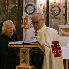 Basilica di Santa Maria dei Miracoli - celebrazione Eucaristica del Vescovo S.E. Mons. Luigi Mansi a conclusione anno sociale  dei Cavalieri dell’O.E.S.S.G.