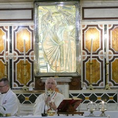 Basilica di Santa Maria dei Miracoli - celebrazione Eucaristica del Vescovo S.E. Mons. Luigi Mansi a conclusione anno sociale  dei Cavalieri dell’O.E.S.S.G.