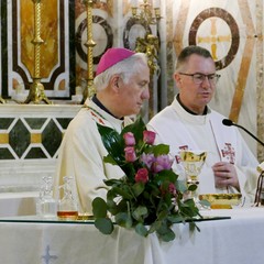 Basilica di Santa Maria dei Miracoli - celebrazione Eucaristica del Vescovo S.E. Mons. Luigi Mansi a conclusione anno sociale  dei Cavalieri dell’O.E.S.S.G.