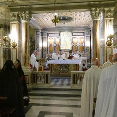 Basilica di Santa Maria dei Miracoli - celebrazione Eucaristica del Vescovo S.E. Mons. Luigi Mansi a conclusione anno sociale  dei Cavalieri dell’O.E.S.S.G.