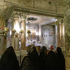 Basilica di Santa Maria dei Miracoli - celebrazione Eucaristica del Vescovo S.E. Mons. Luigi Mansi a conclusione anno sociale  dei Cavalieri dell’O.E.S.S.G.