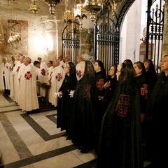 Basilica di Santa Maria dei Miracoli - celebrazione Eucaristica del Vescovo S.E. Mons. Luigi Mansi a conclusione anno sociale  dei Cavalieri dell’O.E.S.S.G.