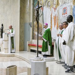 Alle pendici del Castel del Monte nella Chiesa di San Luigi grande partecipazione per la festa di Santa Maria del Monte