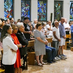 Alle pendici del Castel del Monte nella Chiesa di San Luigi grande partecipazione per la festa di Santa Maria del Monte