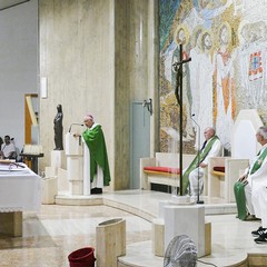 Alle pendici del Castel del Monte nella Chiesa di San Luigi grande partecipazione per la festa di Santa Maria del Monte